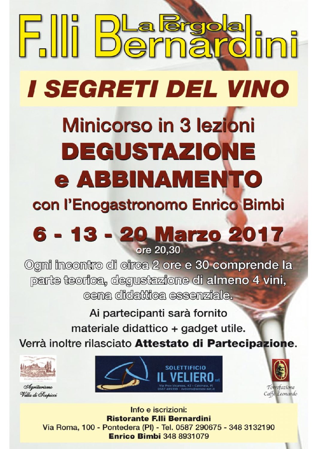 Corso degustazione e abbinamento